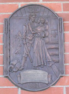 Volunteer Plaque This plaque is dedicated to individuals who volunteer to defend our nation. It is located in the front entrance of the Oregon Military Academy.