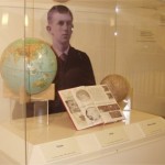 Universe Geography Case: A Globe of the Earth, An Atlas, and a Moon Globe