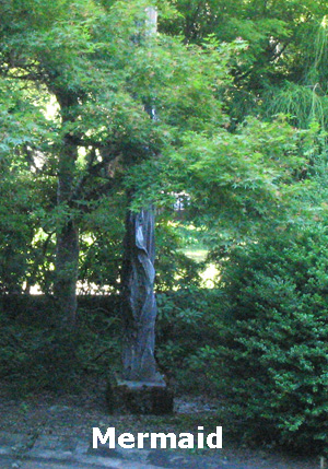 Jan Zach “Mermaid” Installed in: June 10th, 1986 Location: In front of the Natural Sciences Building.