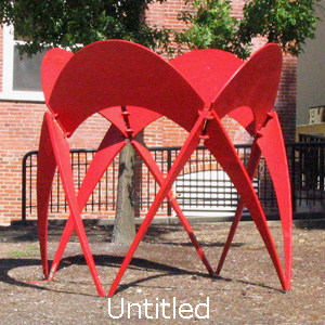Will Drury “Untitled” Installed in: Winter 2005. Location: Behind Campbell Hall.