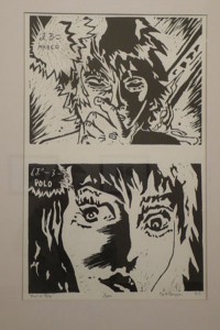 "Marco Polo" 2005 Lino Cut 20 X 30