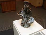 Waterfall, ceramic