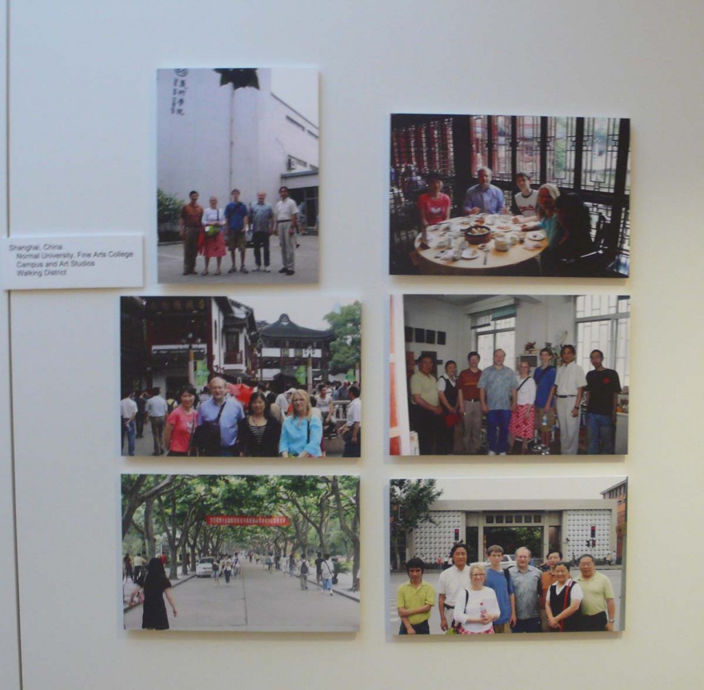 Shanghai, China Normal University, Fine Arts College Campus and Art Studios Walking District