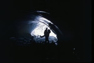 This ice cave was accessible for only a couple of months out of the year, and was a prime destination on our precious (and few) days off from research.