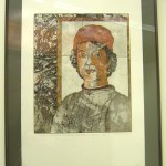 Pat Austin History of Perspective IV: Certainty (after Filippo Lippi 15 C.) hand colored etching