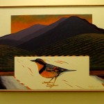 Thrush Mountain acrylic on panel