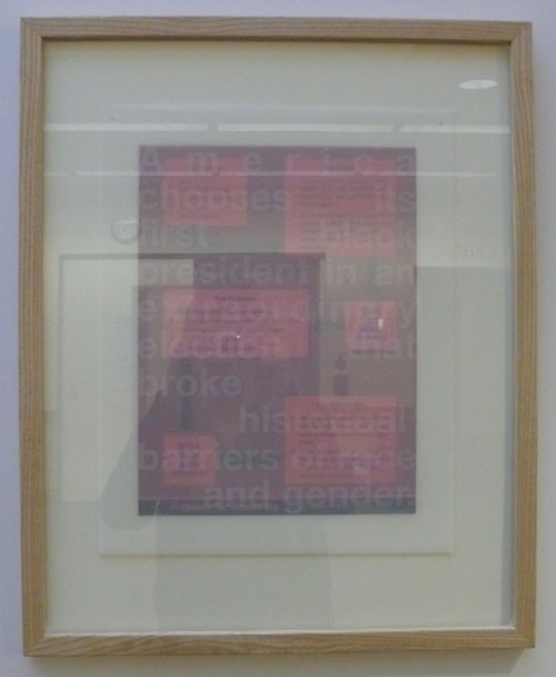 Christian Rogers: Nov. 4, The Passing of Prop. 8 2008 serigraph (16” wide, 20” tall)