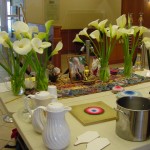 Table of honor for the Dalai Lama