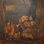 Interior of a Sod House By: Gugel