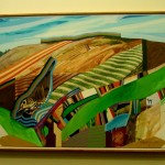 Robin Swanson's Hill acrylic on panel