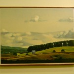 Stump's View acrylic on panel